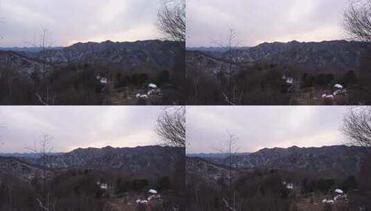 冬天 冬季 寒冷 凄凉 冷漠高清在线视频素材下载