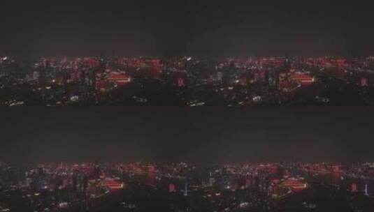 武汉夏日城市天际线风光高清在线视频素材下载