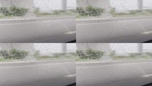 雨天的公交高清在线视频素材下载