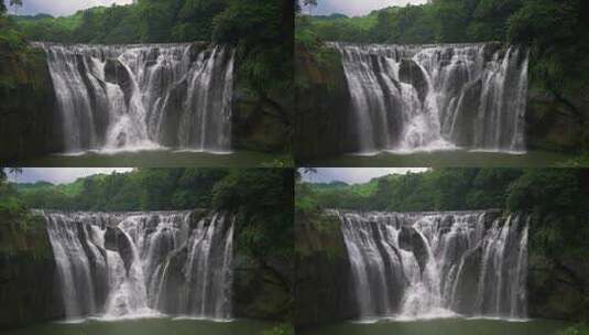 拍摄瀑布流水镜头高清在线视频素材下载