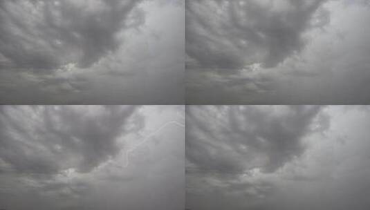 天空乌云闪电景观高清在线视频素材下载