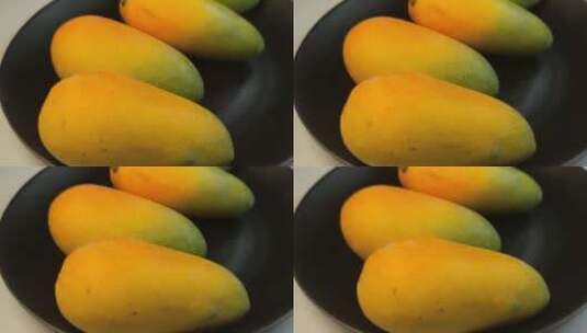 4K有机健康水果芒果高清在线视频素材下载