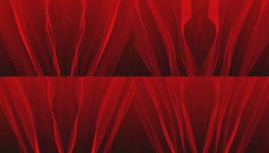 大气红色丝绸红绸动态背景视频高清在线视频素材下载