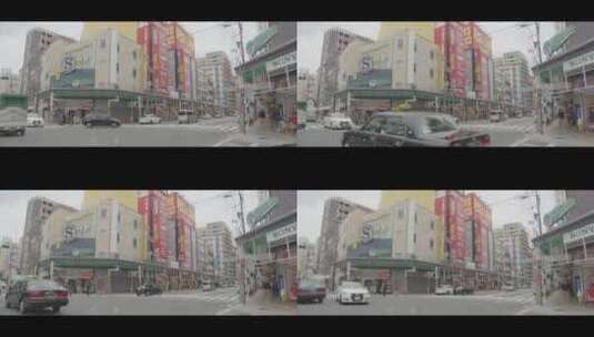 日本街道大阪新世界商店街高清在线视频素材下载