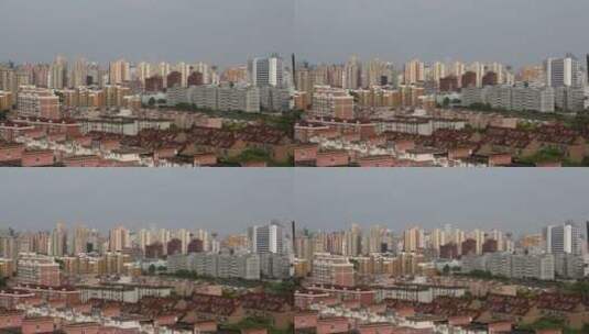 闵行区城市建筑风光高清在线视频素材下载