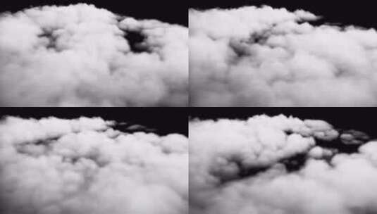 带通道云雾云朵云海特效高清在线视频素材下载