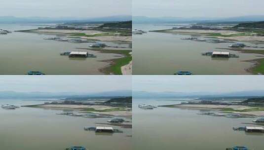 航拍母亲河长江三峡竖屏高清在线视频素材下载