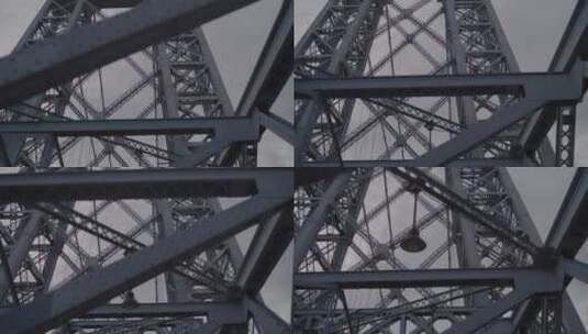 城市中的高架桥高清在线视频素材下载