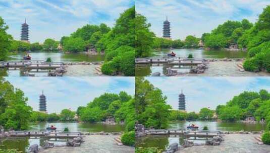 上海淞沪抗战纪念公园高清在线视频素材下载