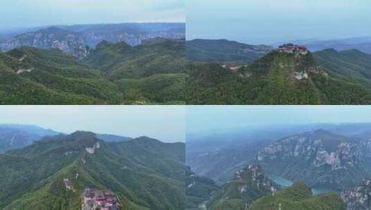 河南焦作云台山景区宣传片航拍素材4K高清在线视频素材下载