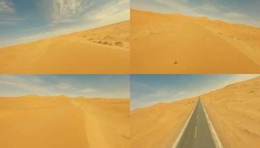 沙漠风光空镜素材 fpv高清在线视频素材下载