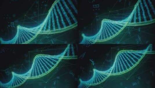 科技数据DNA高清在线视频素材下载