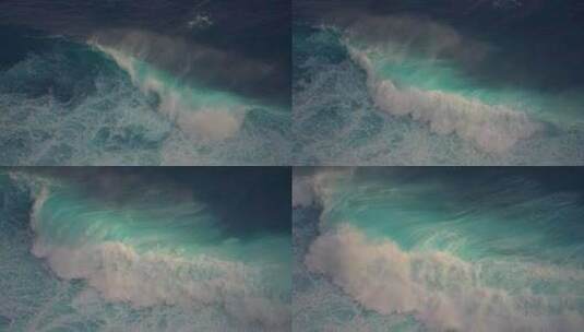 大海海浪浪花高清在线视频素材下载