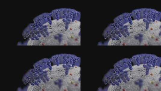 病毒、Cgi、Covid19、Covid高清在线视频素材下载