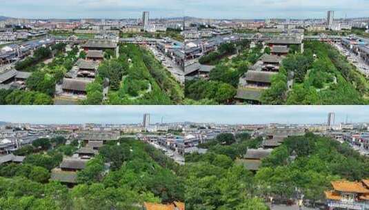 黑神话悟空山西崇福寺拍摄高清在线视频素材下载