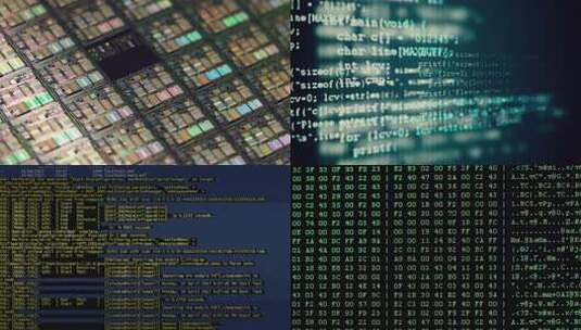 人工智能和芯片科技高清在线视频素材下载