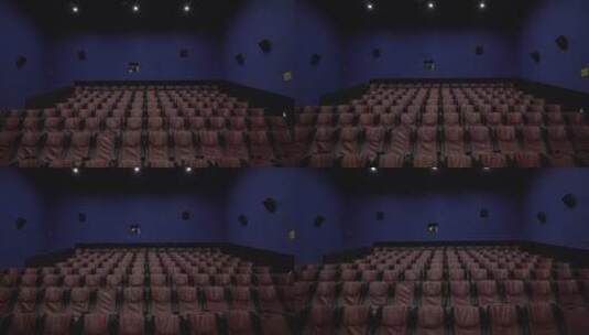 4k电影院内部观影厅空镜高清在线视频素材下载