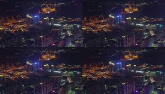 深圳夜景延时高清在线视频素材下载