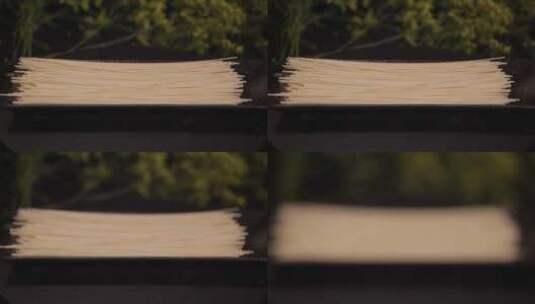 龙须面细面条 (3)高清在线视频素材下载