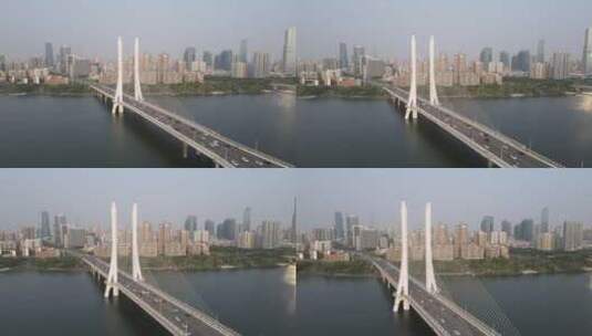 广东 惠州 合江 大桥 航拍高清在线视频素材下载