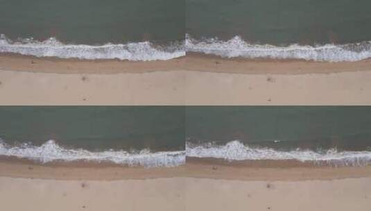 航拍大海沙滩海洋高清在线视频素材下载