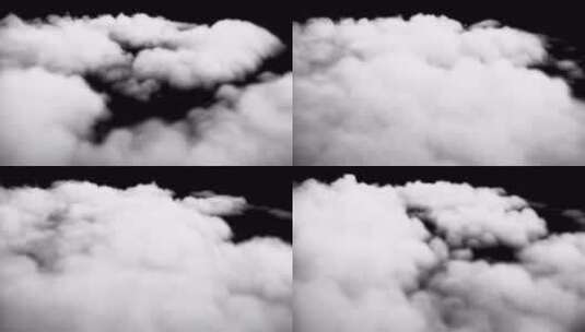 【Alpha通道】环境烟雾云彩云海延时动画高清在线视频素材下载