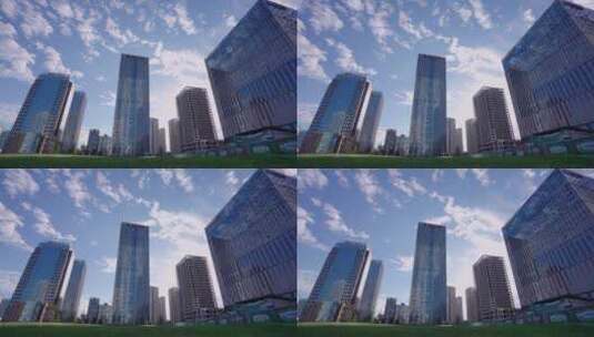 城市高楼-北上广深圳写字楼高清在线视频素材下载