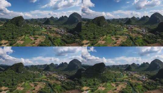 桂林翠屏五指山高清在线视频素材下载