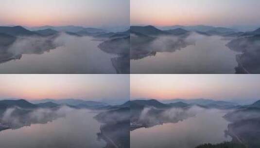江南山水航拍高清在线视频素材下载