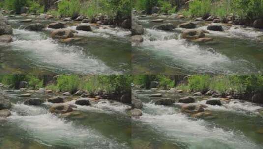 山林间的河流高清在线视频素材下载