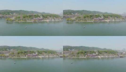 杭州西湖孤山高清在线视频素材下载