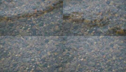 水里的小卵石高清在线视频素材下载