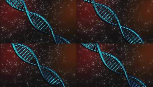3d 现代医学DNA动画 遗传医学DNA双螺旋旋高清在线视频素材下载