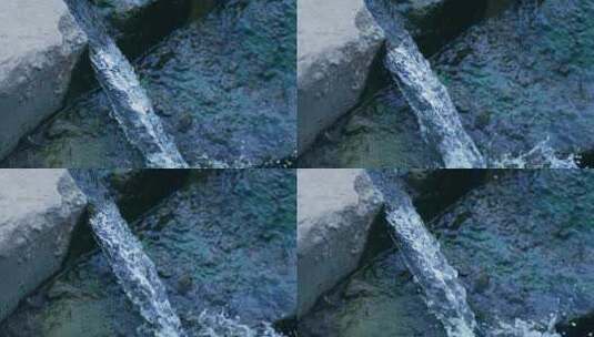 污水废水排放高清在线视频素材下载
