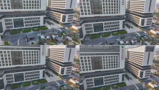 4K航拍深圳市中医院光明院区8高清在线视频素材下载