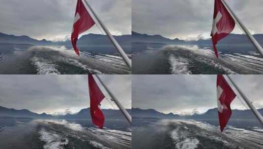 瑞士国旗高清在线视频素材下载