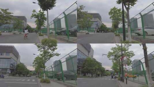 马路公路推进运镜空镜头高清在线视频素材下载