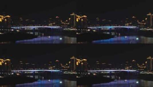 重庆李子坝嘉陵江大桥高清在线视频素材下载