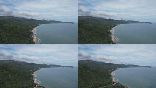 广东汕头南澳岛十里银滩高清在线视频素材下载