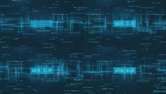 未来网络空间背景下的Web 3.0文本高清在线视频素材下载