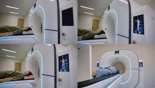 医疗设备检查扫描高清在线视频素材下载