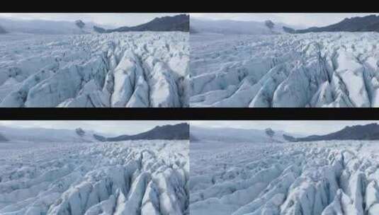 冰岛网红景点冰川高清在线视频素材下载