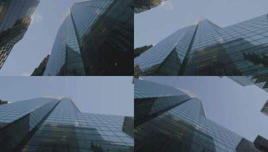 城市的高楼大厦高清在线视频素材下载