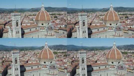 意大利佛罗伦萨大教堂高清在线视频素材下载