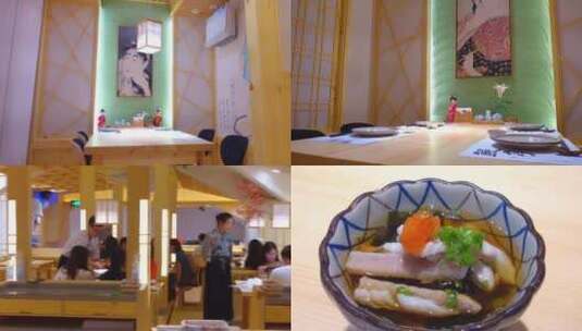 日式餐厅 日料 日本文化高清在线视频素材下载