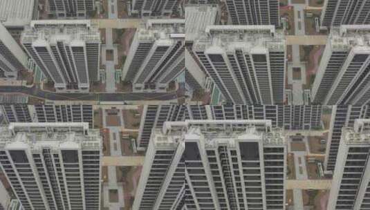 4K苏州无人机航拍城市建筑小区高清在线视频素材下载