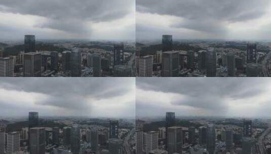 城市风暴天气高清在线视频素材下载