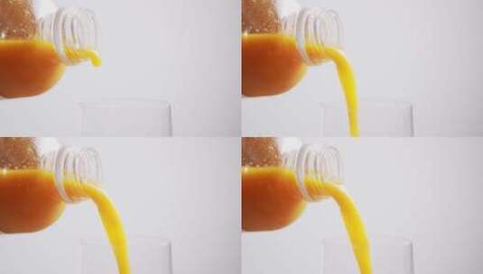 倒芒果汁高清在线视频素材下载