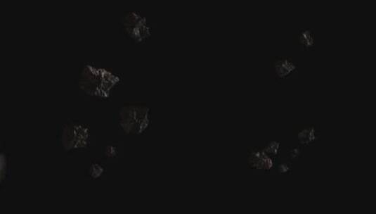 太空陨石魔幻素材小行星高清在线视频素材下载