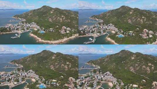 广东珠海外伶仃岛  夏日海岛旅游风景高清在线视频素材下载